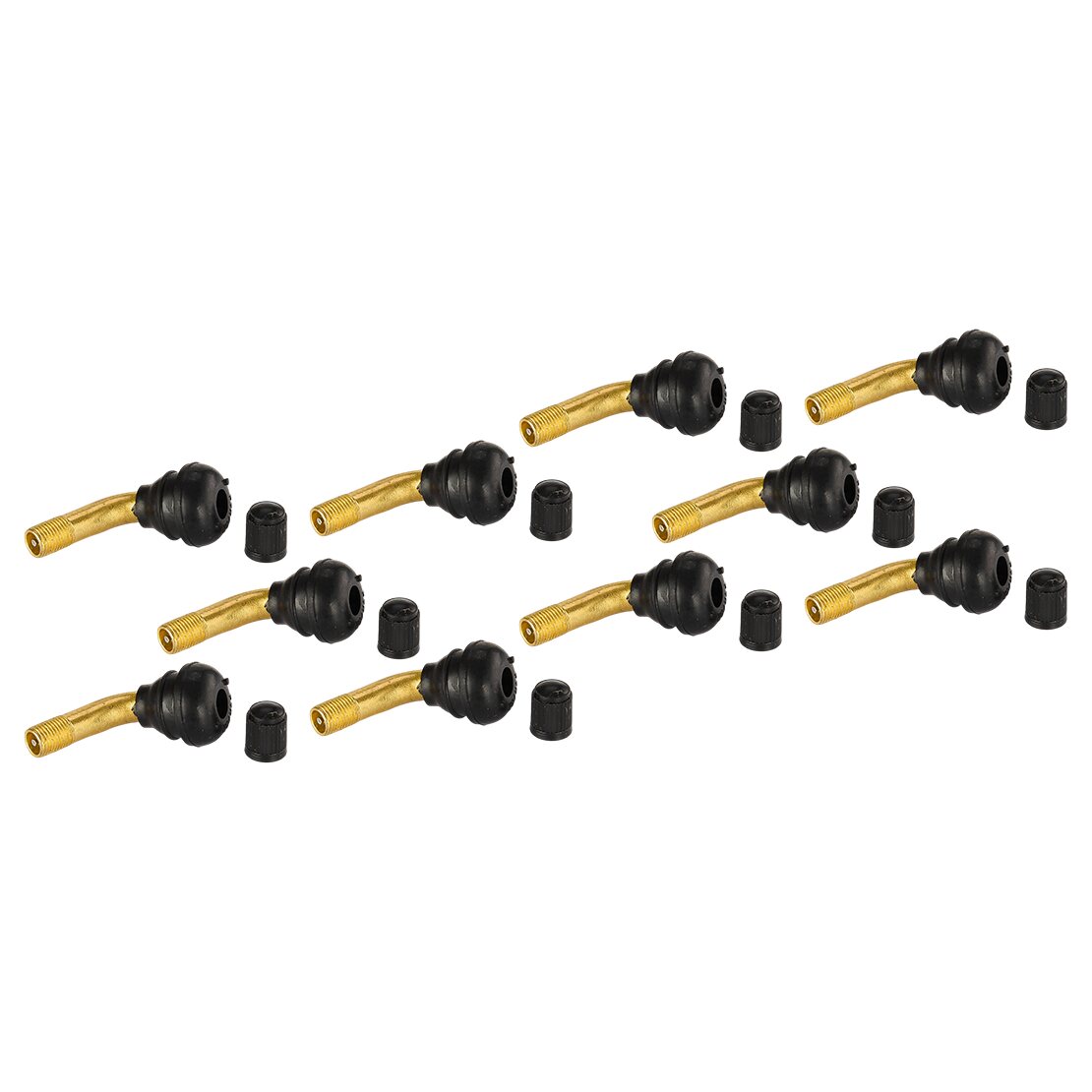 10Pcs Brass 90°Angle Bent Whee - Scooter Tire 评论和价格